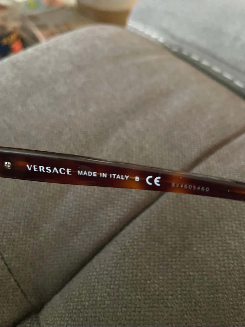 Versace Women's Brown Tortoiseshell Cat-Eye Glasses
